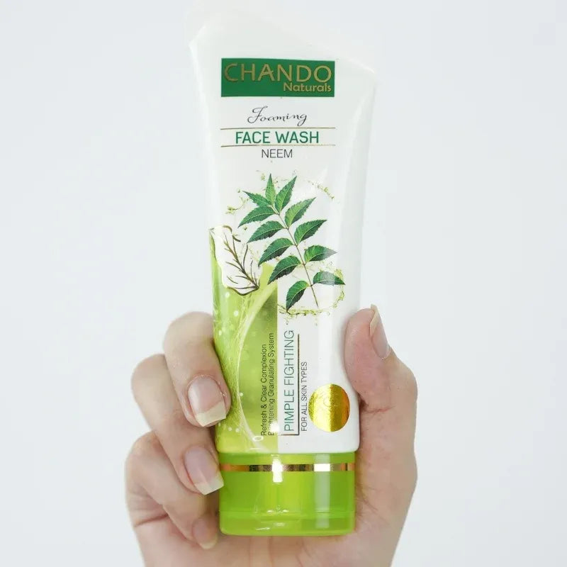 CHANDO Naturals Foaming Face Wash Neem – Pimple Fighting & Skin Purification