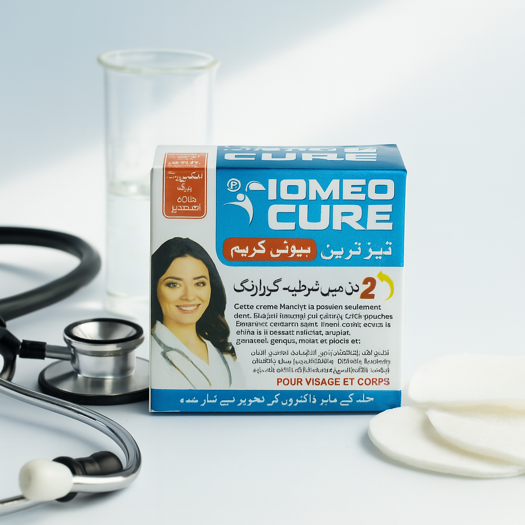 Homeo Cure Whitening Beauty Cream 20gm – Fast Brightening Formula For Face And Body, Removes Dark Spots, Pimples, And Uneven Skin Tone